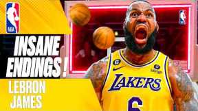 40 MINUTES OF GOATED LEBRON JAMES ENDINGS ! 🚨