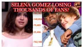 Selena Gomez Loses ALMOST 1 MILLION followers after Justin Bieber Diddy Drama?