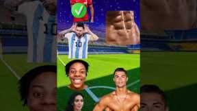 Messi vs Ronaldo vs ishowSpeed vs Georgina #shorts #football #messi@cristiano #ronaldo @MrBeast