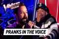 Superstars PRANK The Voice coaches