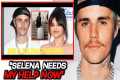 Justin Bieber COMFORTS Selena Gomez