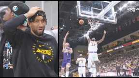 LeBron James Shocks Crowd With His Highest Jump Block At 39 Years Old! Lakers vs Suns