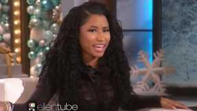 Nicki Minaj Imitates Kim Kardashian on ELLEN- Watch!