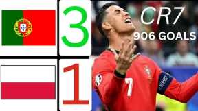 Portugal 3-1 Poland | highlights Cristiano Ronaldo 906th GOAL