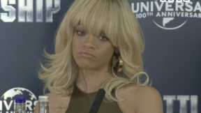 Rihanna answers Ashton Kutcher relationship question at Battleship press conference, London