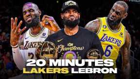 LeBron James GREATEST Lakers Moments for 20 Minutes Straight 🐐