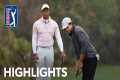 Tiger and Charlie Woods shoot 8-under 