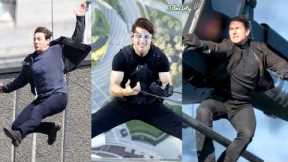 Tom Cruise Most Insane Stunts without a Stunt Double | Tom Cruise Performing Stunts Without Help