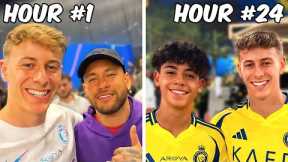 I Met Neymar and Ronaldo Jr in 24 Hours!