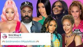 ‼️Ebro SHOWS Nicki Minaj Love! Rihanna & Beyonce Billboard popstar ranking. Minglee & Bia on Nicki.