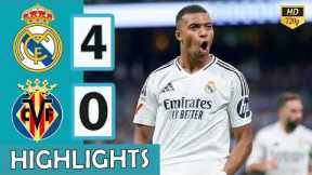 Real Madrid vs Villarreal 4-0 Hіghlіghts & All Goals 2024 HD