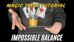 IMPOSSIBLE BALANCE | Magic Trick Tutorial | GIMMICK STEP BY STEP