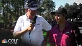 Charlie Woods discusses his first-ever hole-in-one at PNC Championship | Golf Channel