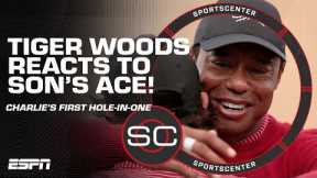 Charlie Woods sinks FIRST Hole-In-One & Tiger Woods reacts at PNC Championship ⛳️ | SportsCenter