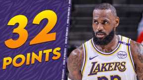 LeBron James drops 32 PTS & 6 AST vs Kings 🔥 FULL Highlights