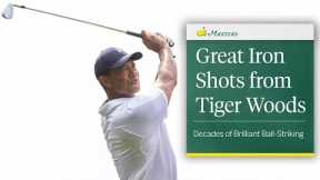 Great Iron Shots from Tiger Woods