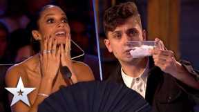 UNBELIEVABLE! Magician turns confetti into an EGG! | Unforgettable Audition | Britain's Got Talent