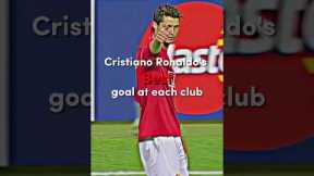 Cristiano Ronaldo's best goal at each club - Part 1#football