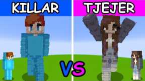 Killar VS Tjejer Staty Build Battle!