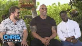 The Rock, Kevin Hart & Jack Black attempt the People's Eyebrow, Would Dusty Rhodes beat The Rock?