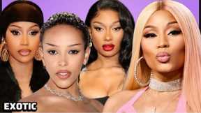 Nicki Minaj gets Praised by FORBES! & shades Doja‼️Cardi B Crash Out! Megan budget cut off☕️