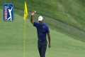 Tiger Woods’ hole out for eagle at