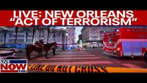 LIVE: Mass casualties after car rams into New Orleans crowd, French Quarter | LiveNOW from FOX