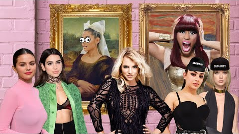 Celebrities at a Museum w/ Britney Spears, Ariana Grande, Dua Lipa & More