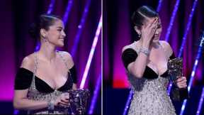 Selena Gomez suffers awkward blunder on stage while presenting BAFTA award