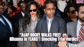 Rihanna Reacts With Tears To A$AP Rocky's Shocking Freedom