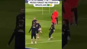 When Messi Forgot Neymar is Brazilian 🇧🇷😳