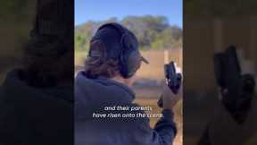 Just a hobby or reckless marketing? Child gun influencers on social media spark debate #Shorts