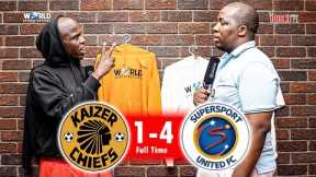 I am Not Surprised By This Loss | Kaizer Chiefs 1-4 Supersport United | Junior Khanye