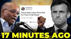 Former President of South Africa Jacob Zuma Sent SHOCKWAVES As he EXPOSES France Evil Grip on Africa