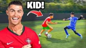 Beat Kid Ronaldo 1v1 = Win $1000