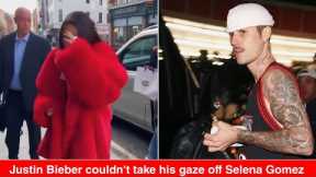 Justin Bieber couldn't take his gaze off Selena Gomez