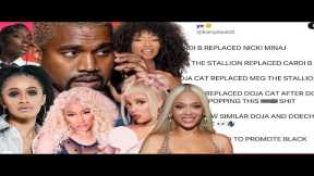 Kanye West Goes off On Nicki Minaj, Cardi B & Beyoncé & More