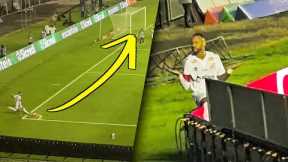 Neymar Olimpico Goal - Crazy Corner Kick Goal By Neymar Jr After Fans Chant Him