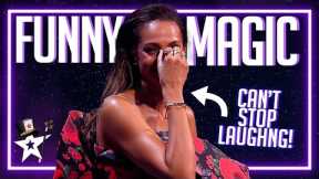 HILARIOUS Magician Performs Crazy Magic Tricks on Britain's Got Talent!