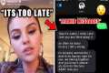 Justin Bieber Messages Selena Gomez