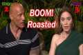 Emily Blunt VS Dwayne Johnson | Roast 