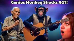 89-Year-Old Man and Guitar Prodigy Monkey Deliver a Jaw-Dropping Performance at AGT 2025!