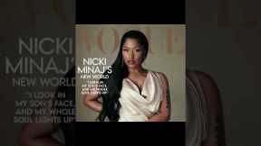 Hunnaaaay 😱😱😱Nicki Minaj Is Taking Over The Internet Today Chile🥵#shorts #vogue
