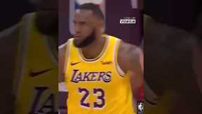 LeBron James Steals and Throws Down a Thunderous Dunk! #nba #basketball #lakers