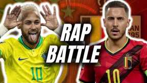 Neymar Jr vs Hazard | Rap Battle