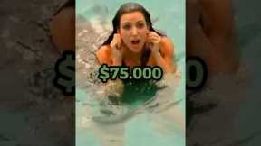 Kim Kardashian Loses $75,000 Earring in the Ocean!