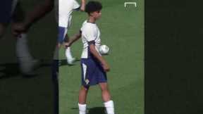 CRISTIANO RONALDO'S SON TRAINS WITH PORTUGAL 🤩  #football #soccer #shorts