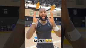 LeBron’s HILARIOUS reaction to being the oldest player in the NBA! 🤣👑 | #Shorts