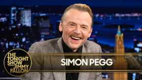 Simon Pegg Mowed Tom Cruise a Helicopter Landing Pad in His Backyard (Extended) | The Tonight Show