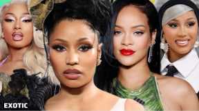 Megan CLOWNS Nicki Minaj MetGala Outfit on IG story😱Rihanna PREGO & Slayed! Rap girls Review & more🍵